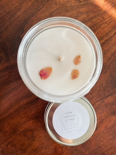 8 oz. Mason Jar Soy Wax Candle